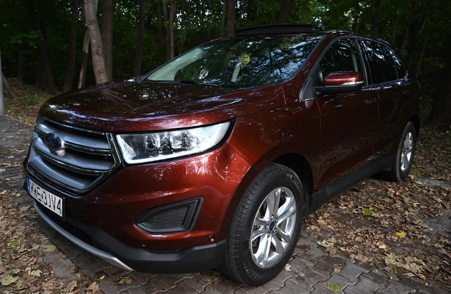 Ford EDGE cena 71800 przebieg: 80000, rok produkcji 2015 z Bytom małe 596